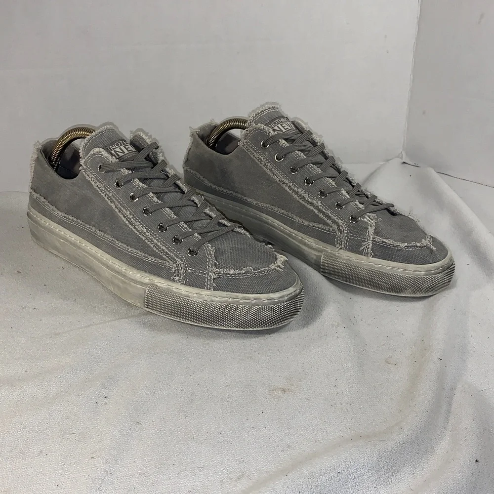 Nothing New Men's ‘Kicks’ Gray Sneakers